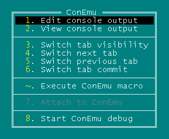 ConEmu FAR plugin