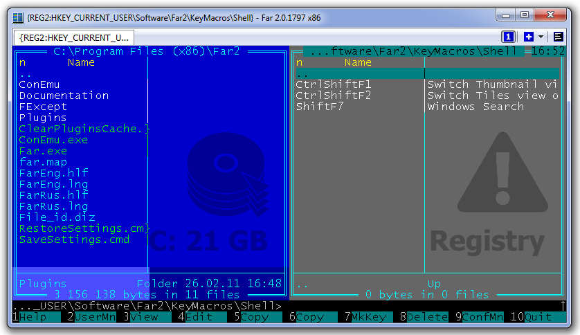 far manager network plugin