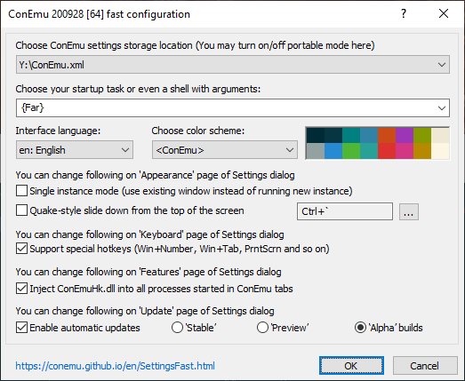 ConEmu  Configuring Cmd Prompt